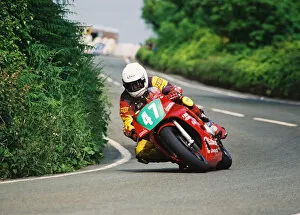 Images Dated 11th August 2018: Steve Linsdell (Yamaha) 2004 Lightweight 400 TT