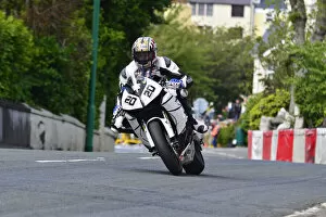 Images Dated 30th October 2020: Steve Mercer (Honda) 2015 Superbike TT