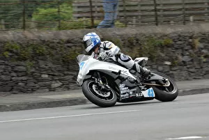 Images Dated 6th January 2021: Steve Mercer (Suzuki) 2010 Supersport TT