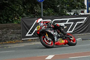 Steve Moody (Triumph) 2015 Senior Manx Grand Prix
