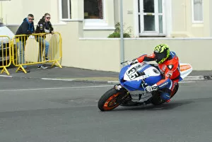 Images Dated 14th August 2022: Steve Moody (Triumph) 2016 Junior Manx Grand Prix