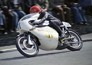 Images Dated 8th October 2020: Steve Moynihan (Suzuki) 1974 Senior TT
