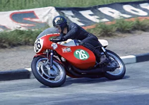 Images Dated 19th December 2018: Steve Murray (Yamaha) 1970 Lightweight TT