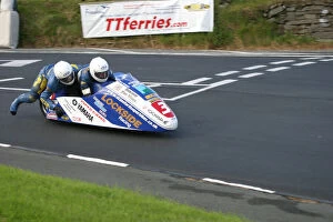 Andrew Smith Gallery: Steve Norbury & Andrew Smith (Shelbourne) 2005 Sidecar TT