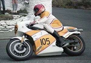 Steve Richardson (Suzuki) 1984 Senior Manx Grand Prix