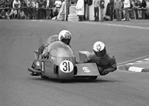 Steve Sinnott & Jim Williamson (SWS Norton) 1974 500 Sidecar TT