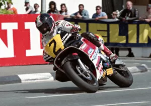 Images Dated 8th April 2020: Steve Ward (Honda) 1994 Supersport 600 TT