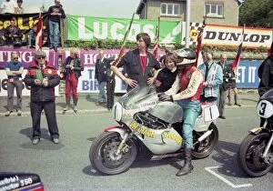 Images Dated 26th November 2015: Steve Ward (Pharaoh Yamaha) 1981 Classic TT