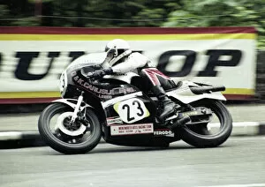 Images Dated 12th July 2017: Steve Ward (Suzuki) 1980 Classic TT