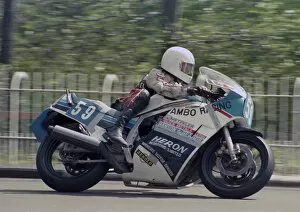 Images Dated 6th March 2020: Steve Ward (Suzuki) 1986 Production B TT