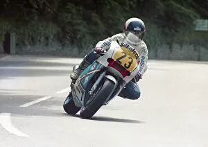 Images Dated 30th May 2022: Steve Williams (Bimota Yamaha) 1988 Senior TT