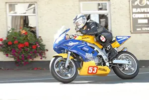 Paul Baleta Prints: Steven Byrne (Suzuki) 2010 Newcomers Manx Grand Prix