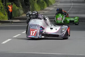 Images Dated 27th June 2022: Steven Coombes & Paul Knaphill (Ireson) 2009 Sidecar TT