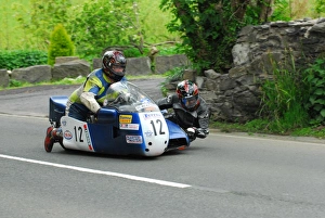 Dave Mahon Gallery: Stuart Applegate & Dave Mahon (Windle Imp) 2015 Pre TT Classic