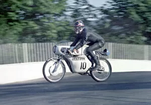 Images Dated 9th January 2021: Stuart Aspin (Garelli) 1968 50cc TT
