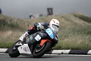 Manx Grand Prix Prints: Stuart Bainborough Honda 2008 Junior Manx Grand Prix