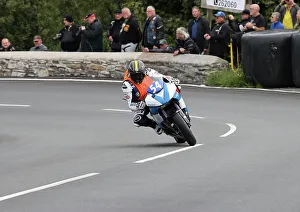Images Dated 13th May 2023: Stuart Clotworthy Kawasaki 2022 Junior Manx Grand Prix