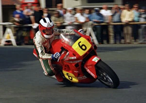 Images Dated 7th June 2019: Stuart Marshall (Honda) 1987 Senior Manx Grand Prix