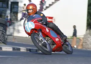 1974 Junior Manx Grand Prix Prints: Stuart Morrell (Walker Harley Davidson) 1974 Junior Manx Grand Prix