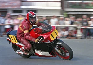 Stuart Raybould (Suzuki) 1987 Senior Manx Grand Prix