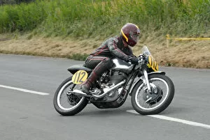Images Dated 18th July 2009: Stuart Robinson (BSA) 2009 Jurby Road