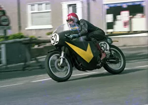 Images Dated 18th January 2021: Bill Swallow (Velocette) 1983 Senior Classic Manx Grand Prix