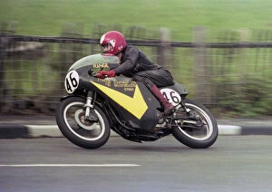 Images Dated 18th January 2021: Bill Swallow (Velocette) 1984 Senior Classic Manx Grand Prix
