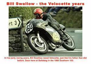 1980 Southern 100 Collection: Bill Swallow - the Velocette years