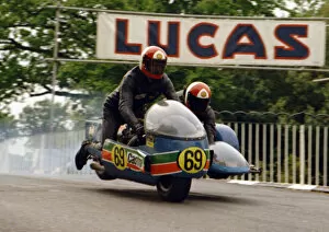 Ted Lloyd & Terry Harrington (BSA) 1974 750 Sidecar TT