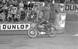 Images Dated 6th September 2021: Ted Mellors (Benelli) 1939 Lightweight TT