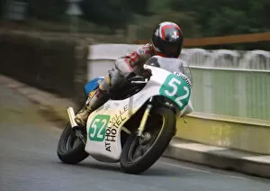 Images Dated 10th February 2019: Ted Roebuck (Yamaha) 1989 Lightweight Manx Grand Prix