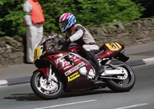 Images Dated 13th April 2021: Terrence Fitzgerald (Yamaha) 1995 Junior TT