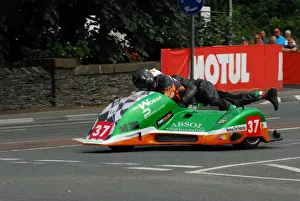 Terry O Reilly & Aidan Browne (Ireson Honda) 2016 Sidecar 2 TT