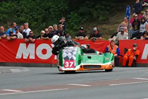 Terry O Reilly & Aidan Browne (Ireson Honda) 2016 Sidecar 2 TT