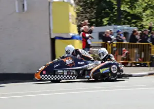 Terry O Reilly & Eamon Mullholand (LCR) leave Ballaugh Bridge