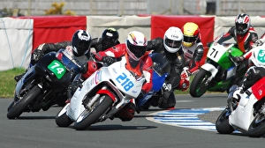 Images Dated 16th April 2016: Terry Rigaux (Honda) Richard Bregazzi (Tigcraft) April; Jurby