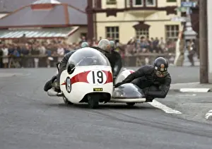 Terry Vinicombe & John Flaxman (BSA) 1965 Sidecar TT