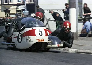 Terry Vinicombe & John Flaxman (Kirby BSA) 1967 Sidecar TT