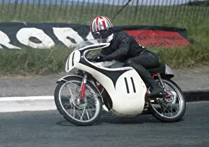 Images Dated 7th April 2020: Thomas Fearns (Honda) 1967 50cc TT