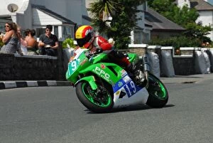 Images Dated 11th July 2013: Tim Poole (Kawasaki) 2013 Southern 100
