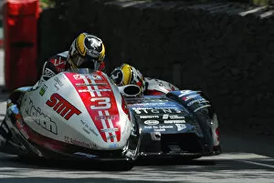 Dan Sayle Gallery: Tim Reeves & Dan Sayle (LCR Honda) 2013 Sidecar TT