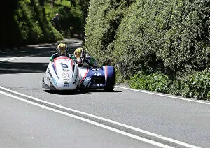 Images Dated 14th June 2023: Tim Reeves Mark Wilkes LCR Yamaha 2023 Sidecar TT