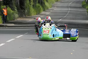Images Dated 27th June 2022: Tim Reeves & Patrick Farrance (LCR) 2009 Sidecar TT