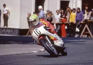 Images Dated 11th September 2011: Tom Dickie at Parliament Square: 1973 Junior TT