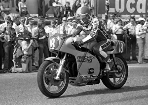 Images Dated 7th August 2016: Tom Herron (Honda) 1978 Formula One TT