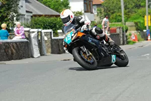 Images Dated 12th July 2012: Tom Llewellyn (Kawasaki) 2012 Southern 100
