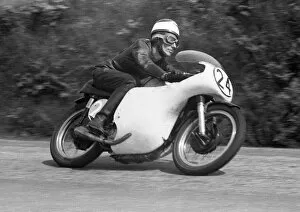Images Dated 28th May 2020: Tom Phillis (Norton) 1959 Junior TT