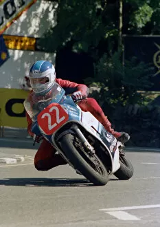 Images Dated 5th November 2018: Tom Webb (Suzuki) 1987 Newcomers Manx Grand Prix