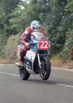 Images Dated 30th July 2021: Tom Webb (Suzuki) 1987 Newcomers Manx Grand Prix