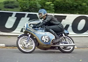 Images Dated 20th February 2021: Bill Tomlinson (Honda) 1971 Ultra Lightweight TT